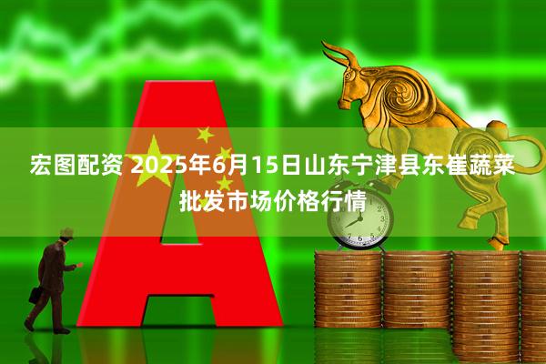 宏图配资 2025年6月15日山东宁津县东崔蔬菜批发市场价格行情